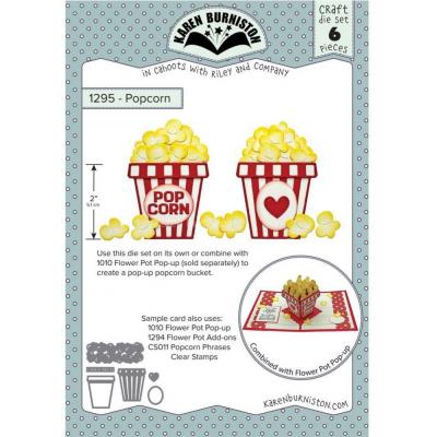 Karen Burniston Cutting Dies - Popcorn